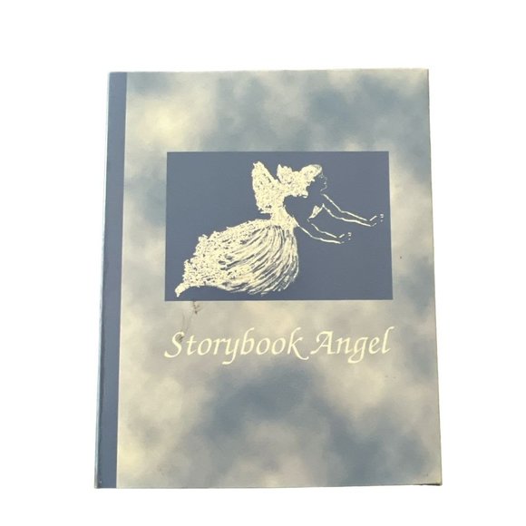NIB Storybook Angel Brooch Pin Silvertone With Faux Pearl and Rhinestone - Picture 1 of 11
